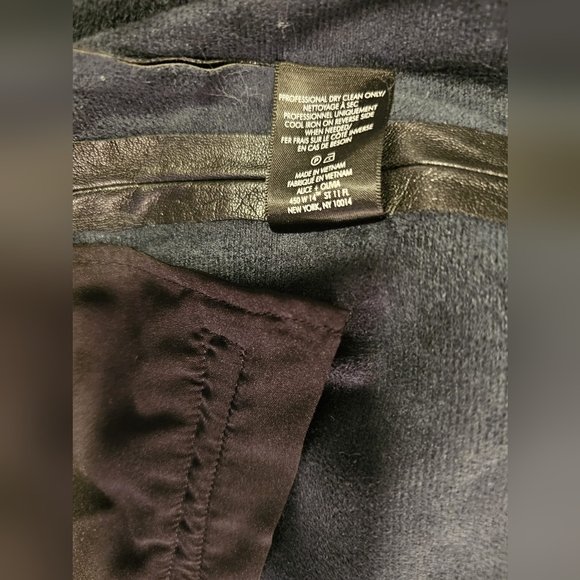 Trade / reserved Dylan Faux Leather Wide Leg in Black Alice + Olivia - Picture 5 of 10